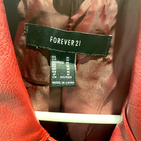 Forever 21 - Winter biker jacket. Purchased never worn!!! - Picture 2 of 3